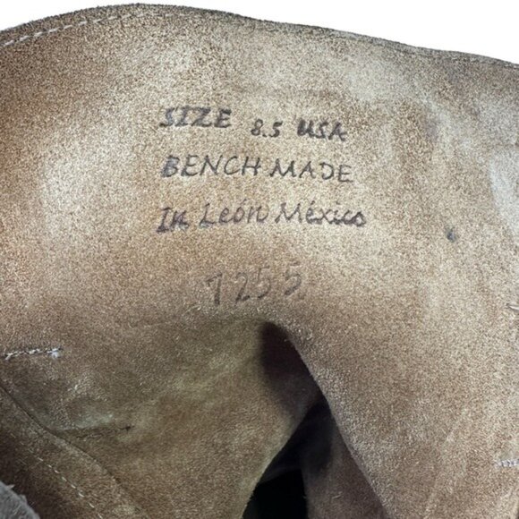 Bed Stu Sandover Mid Boots Women's 8.5 Rustic Antique Distressed Rugged Leather - Picture 8 of 14